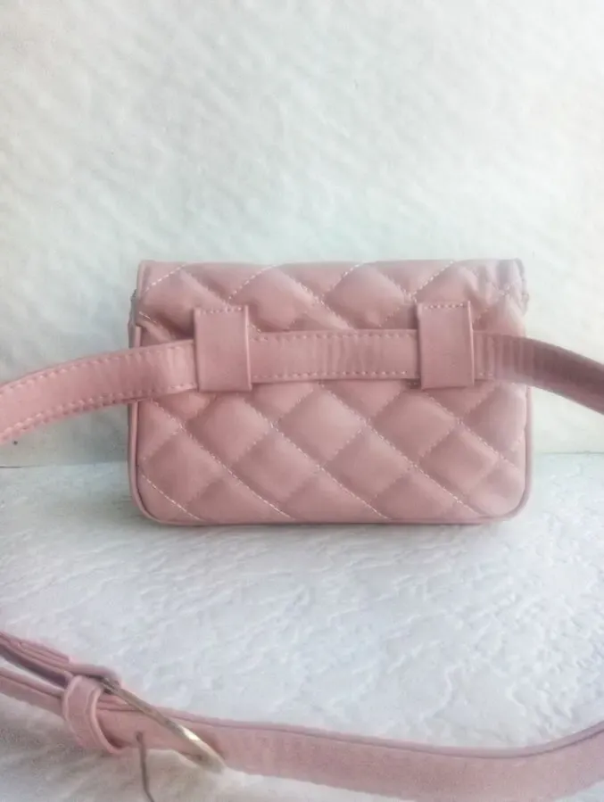 Стеганая сумка на пояс, бананка 3 цвета 4