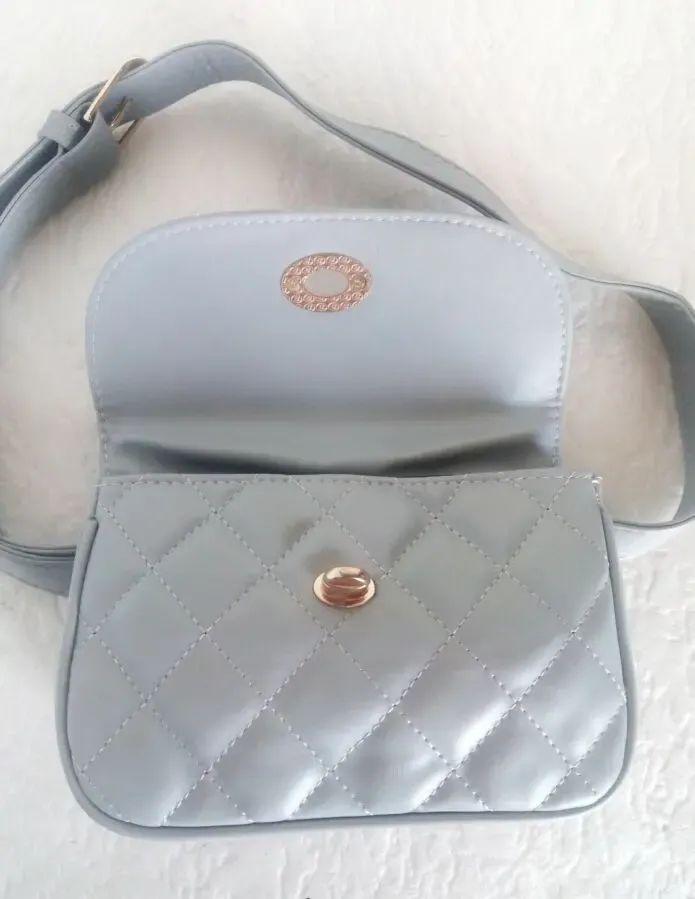 Стеганая сумка на пояс, бананка 3 цвета 8