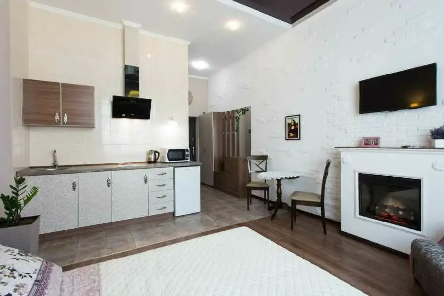 С камином! Почасово квартирка люкс! Самый центр! 3