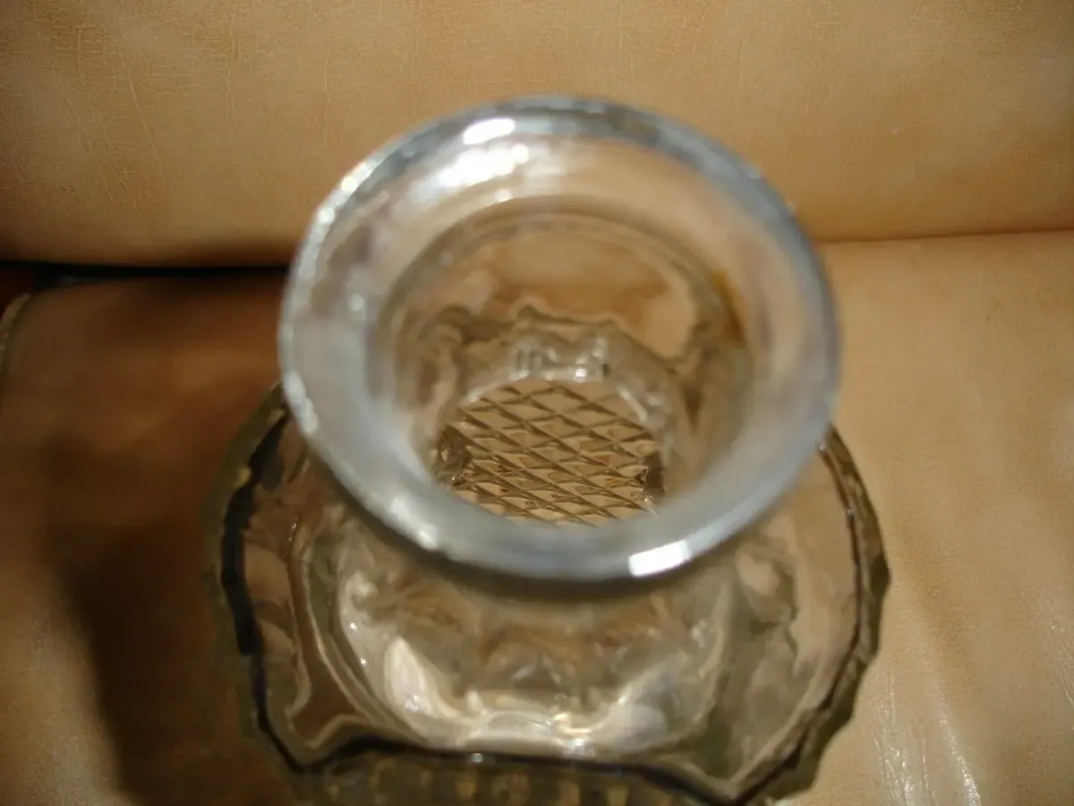 Графин/графін, штоф скляний, 600 мл, висота 26 см, срср, стан нового 5