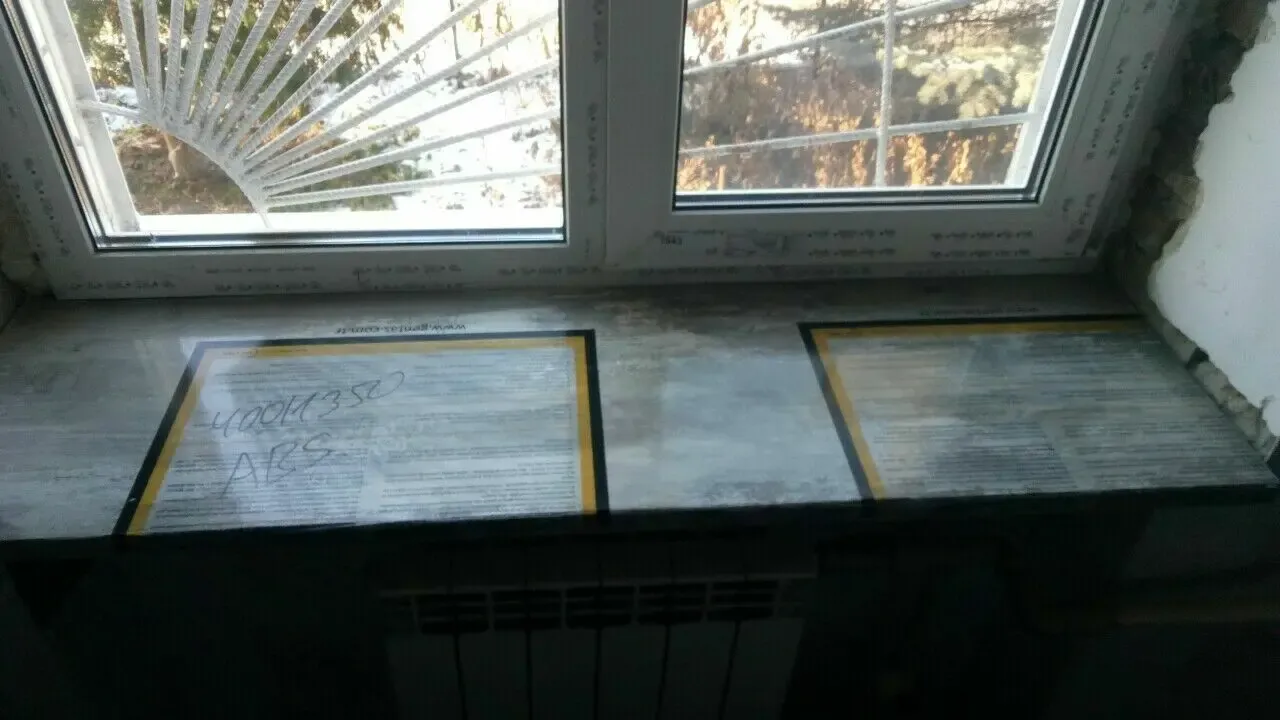 Подоконники данке, верзалит, топалит, пластолит, крафт, опентек. 3