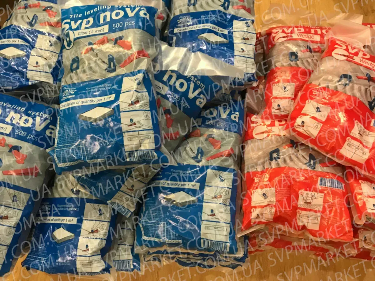 Система выравнивания укладки  плитки СВП Нова 4