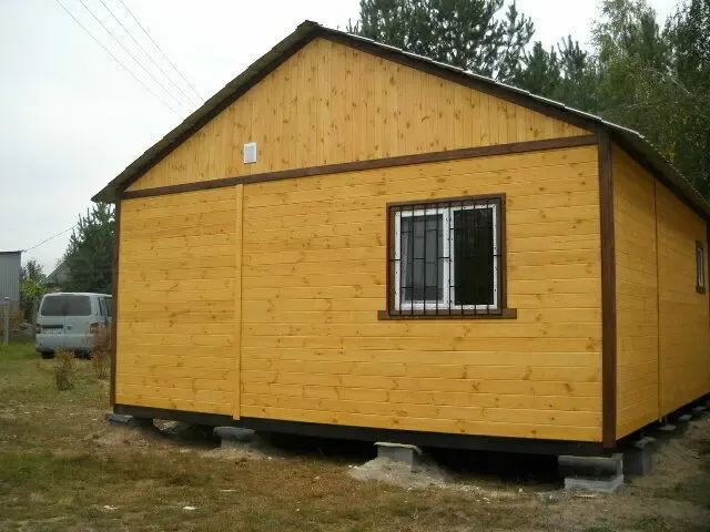 Дачный домик .Самый широкий выбор внешних деревянных отделок 3