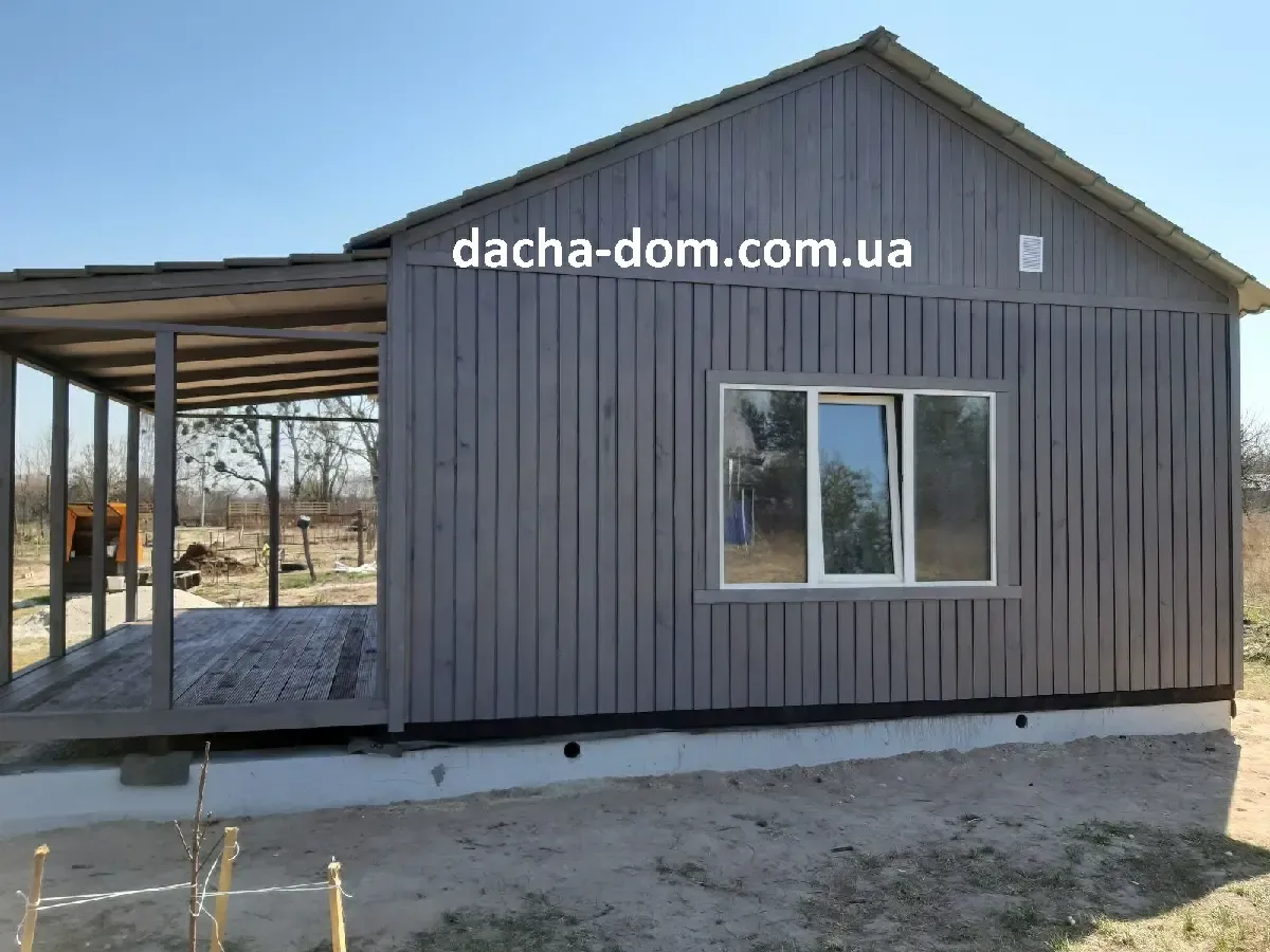 Дачный домик .Самый широкий выбор внешних деревянных отделок 4