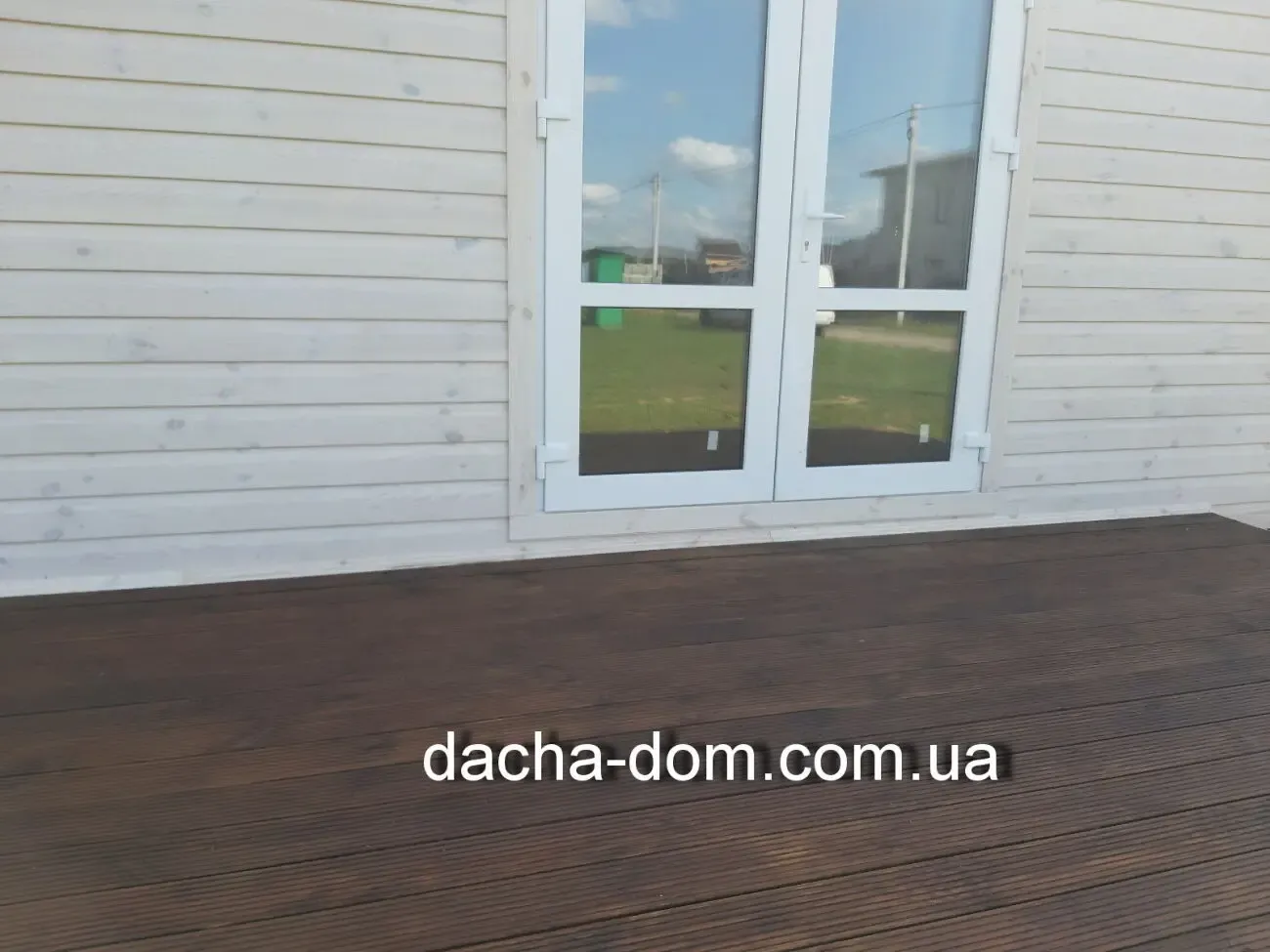 Дачный домик .Самый широкий выбор внешних деревянных отделок 9