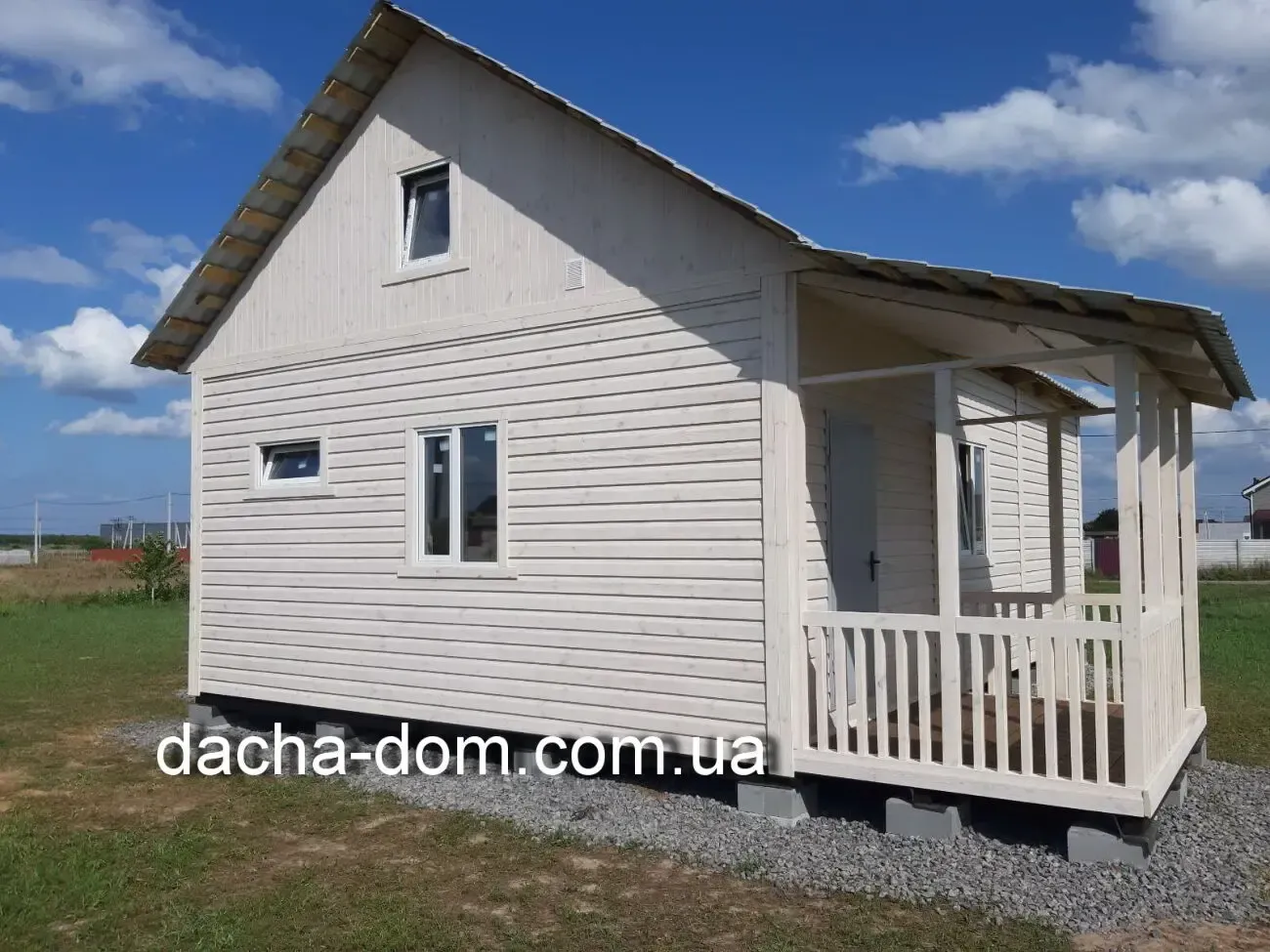 Дачный домик .Самый широкий выбор внешних деревянных отделок 8