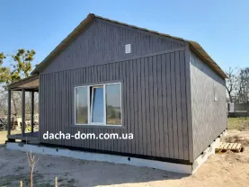 Дачный домик .Самый широкий выбор внешних деревянных отделок