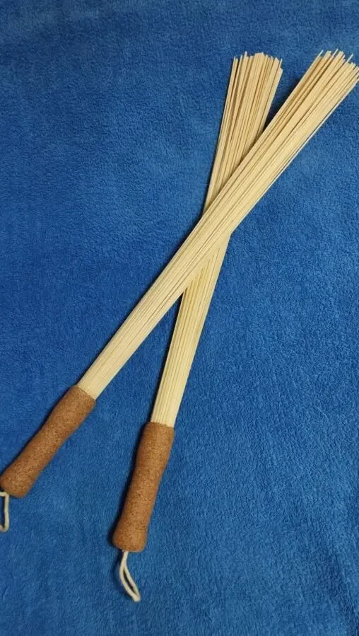 Новинка бамбуковые массажные веники (розга-терапия) в бане сауне