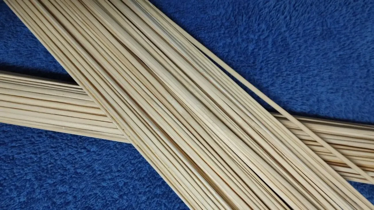 Новинка бамбуковые массажные веники (розга-терапия) в бане сауне 5