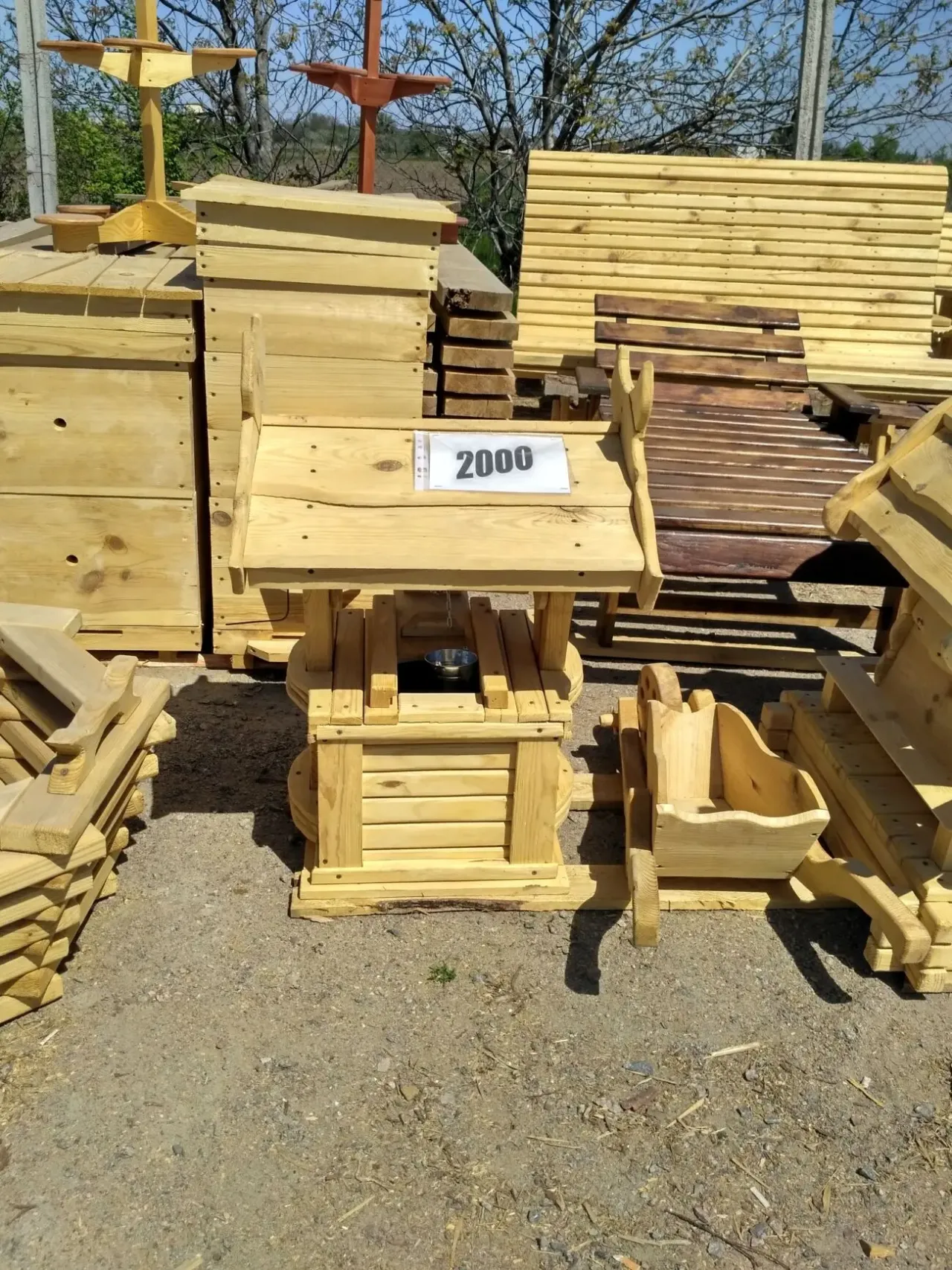 Колодец деревянный 10