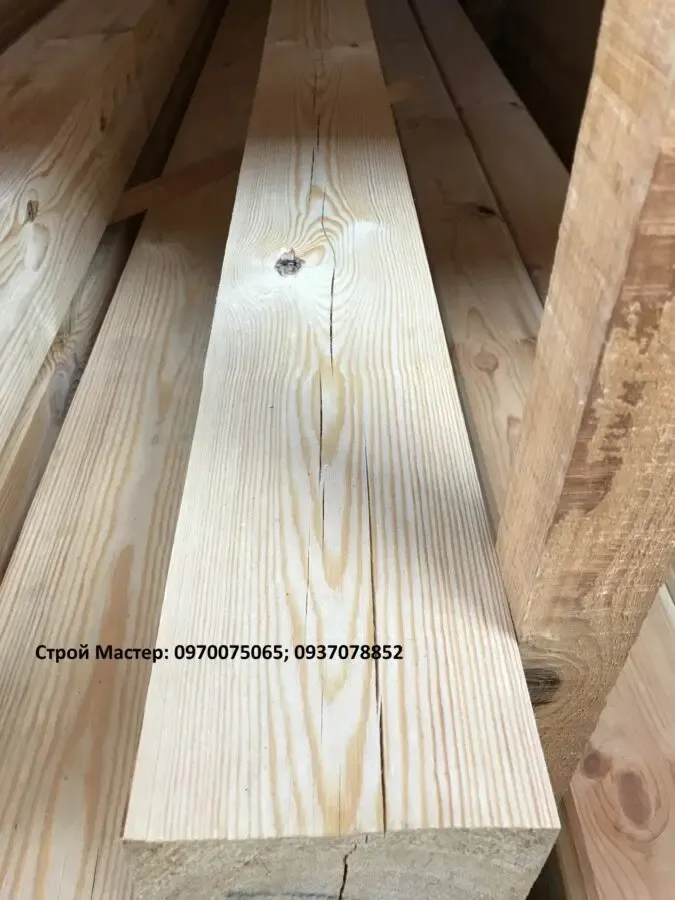 Дубовый сухой брус 100*100 мм длиной от 2 -4 метров. 4