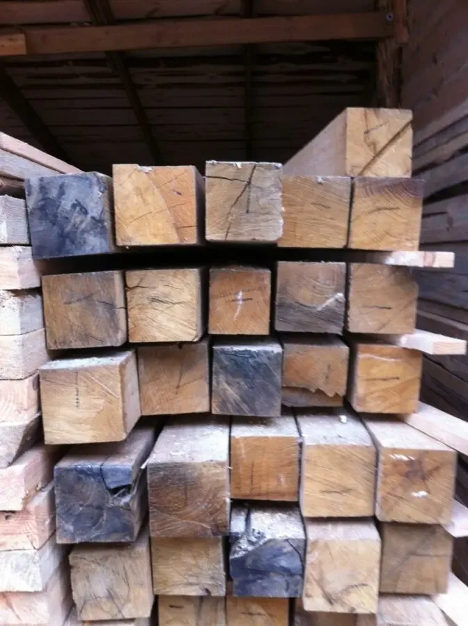 Дубовый брус, сухой, строганный 100*100 мм 7