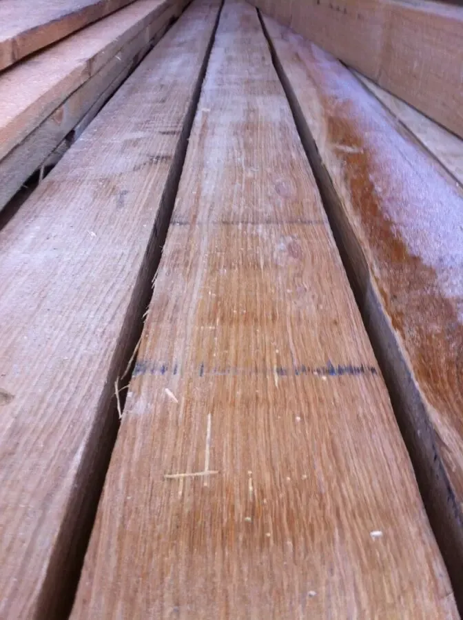 Дубовый брус, сухой, строганный 100*100 мм 2