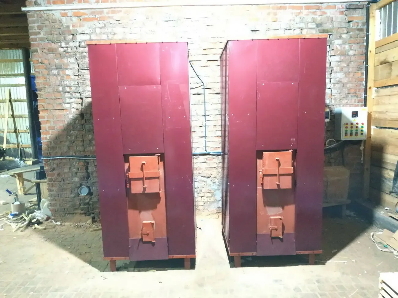 Сушильна камера Juvenal комплект обладнання для сушки деревини 10