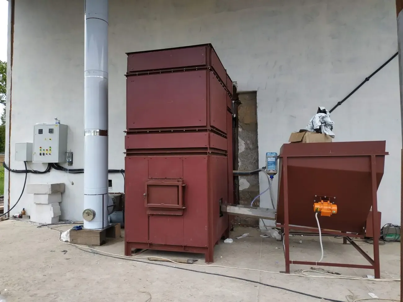 Котли твердопаливні (теплогенератори) для сушильних камер