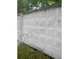 Плиты заборные