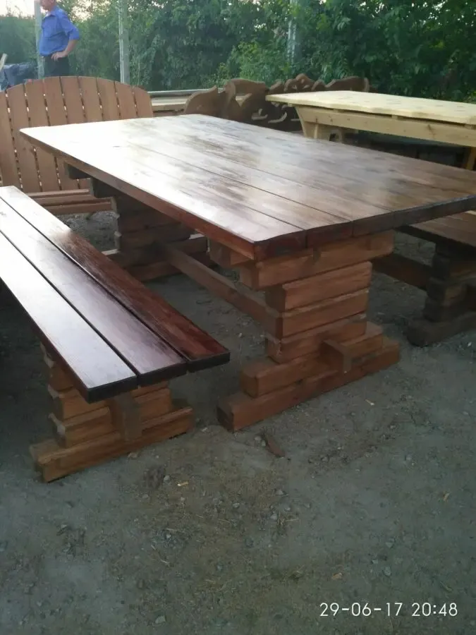 Садовые лавки, стулья, мебель 9