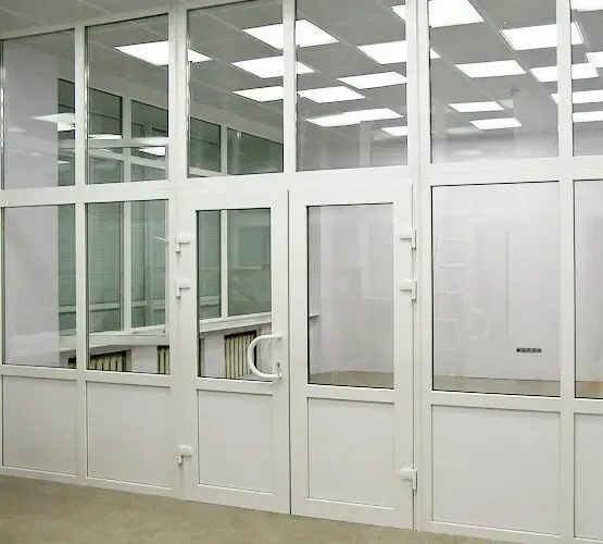 Офисные перегородки из ПВХ-профиля 3
