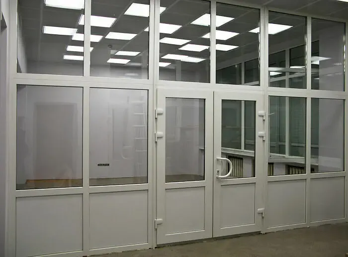 Офисные перегородки из ПВХ-профиля 4