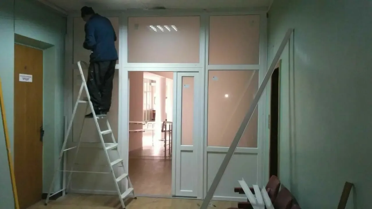 Офисные перегородки из ПВХ-профиля 7