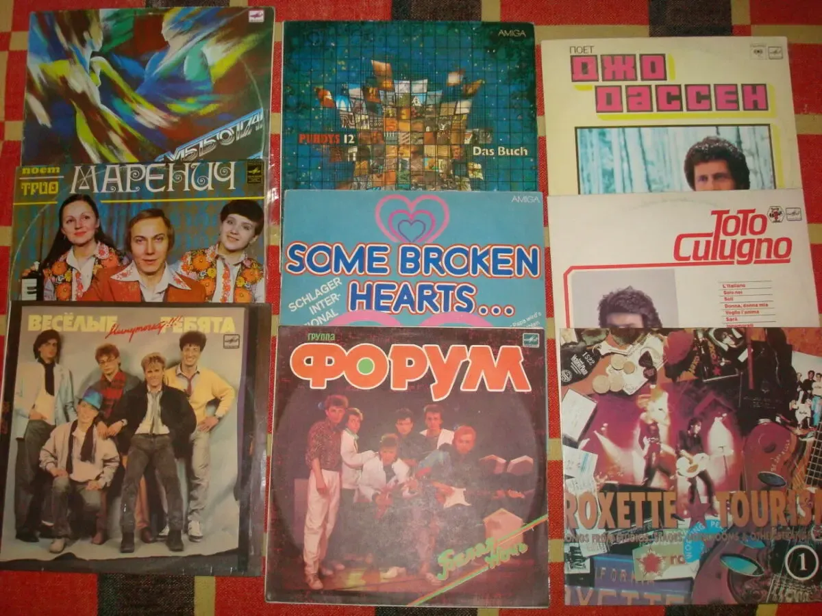 Виниловi платiвки 6