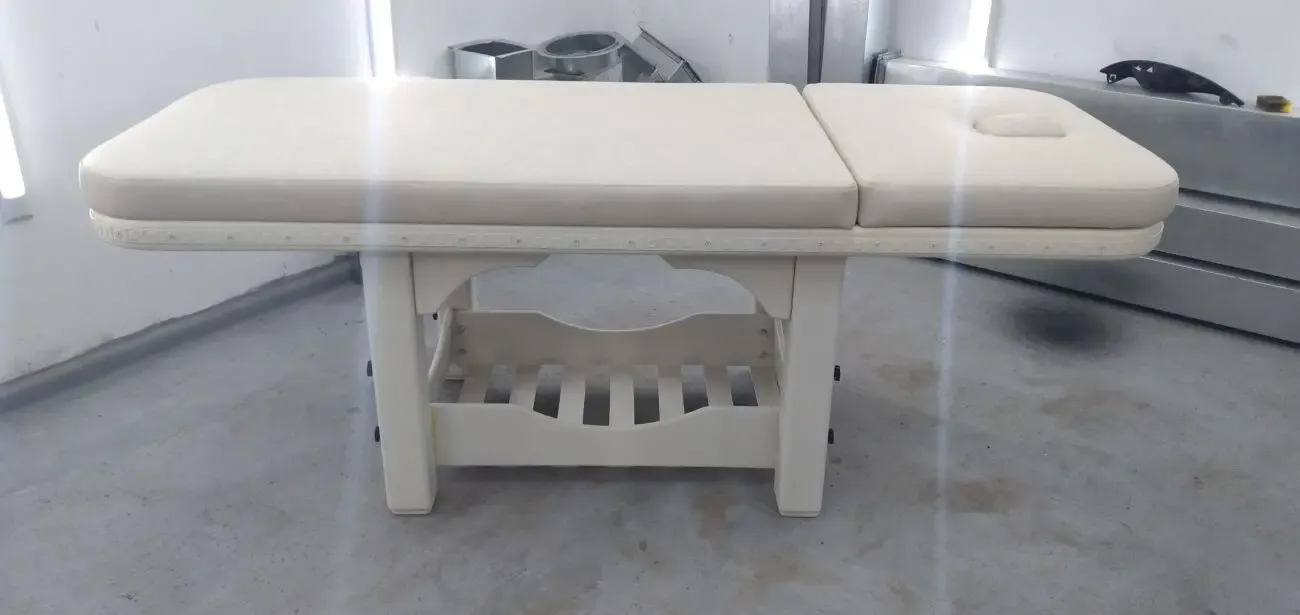 Кушетка косметологічна М19  дерев'яний стаціонарний стіл 4