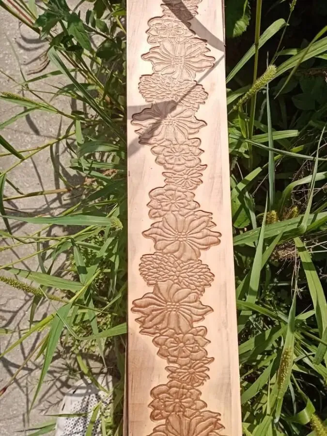 Декоративное тиснение древесины(вагонка)-200 грн м2 5