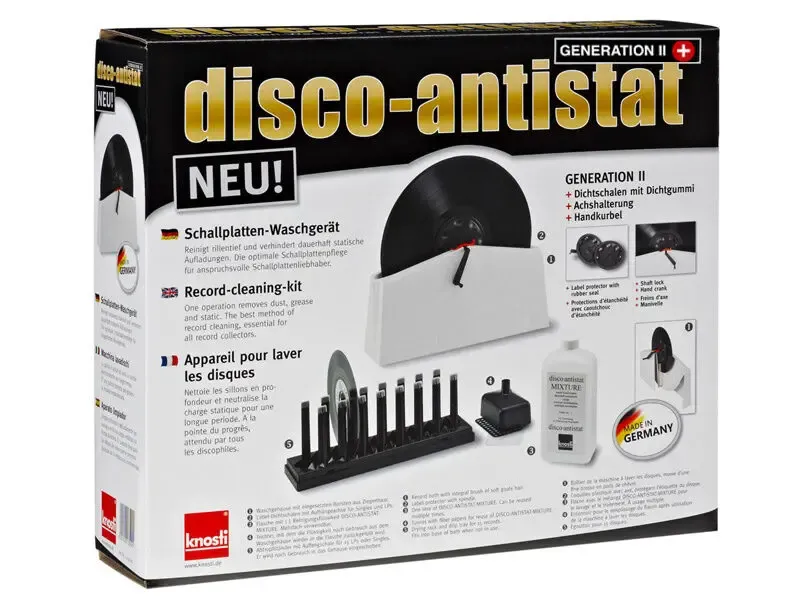 Мойка для винила Knosti Record Washing Machine Generation II Plus 5248 8