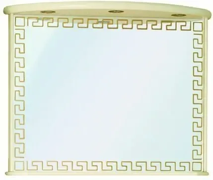 Зеркало, тумба и полупенал 