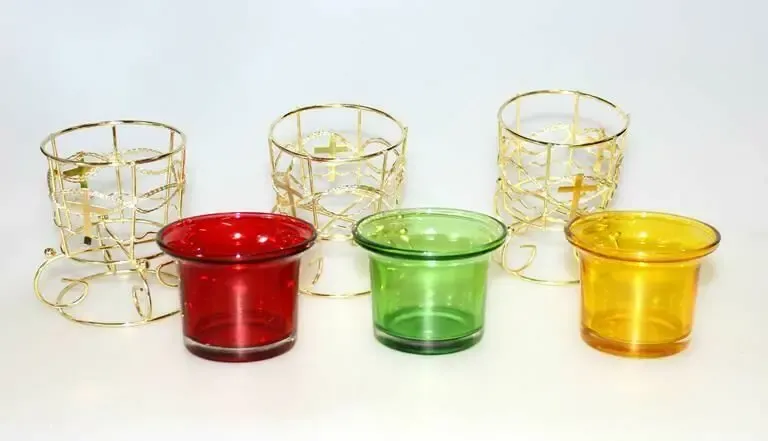 Лампадка настольная ажурная 4