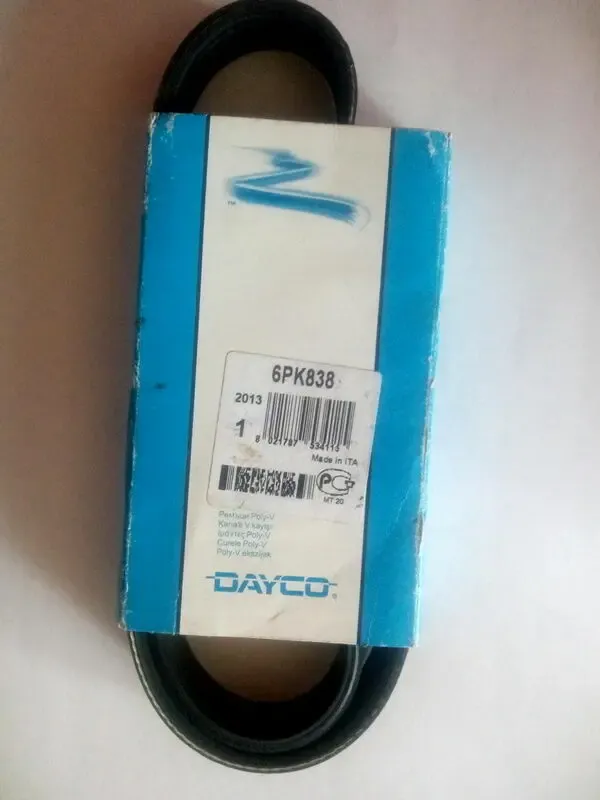 Поликлиновой ремень DAYCO 6PK838