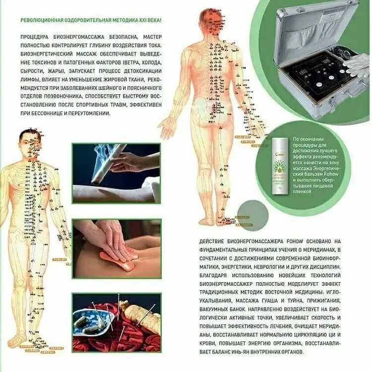 Біонергегетичний масажер для тіла(східна медицина) 3
