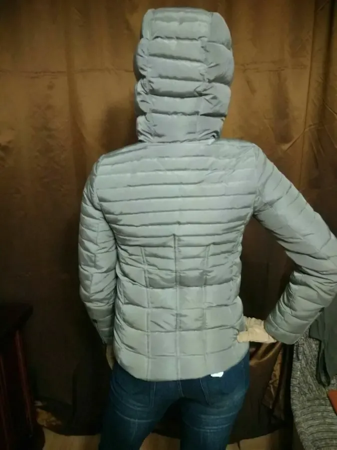 Куртка - пуховик, еврозима, супертонкий 2
