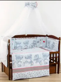 Постельный комплект набор 9 элементов, польша новые