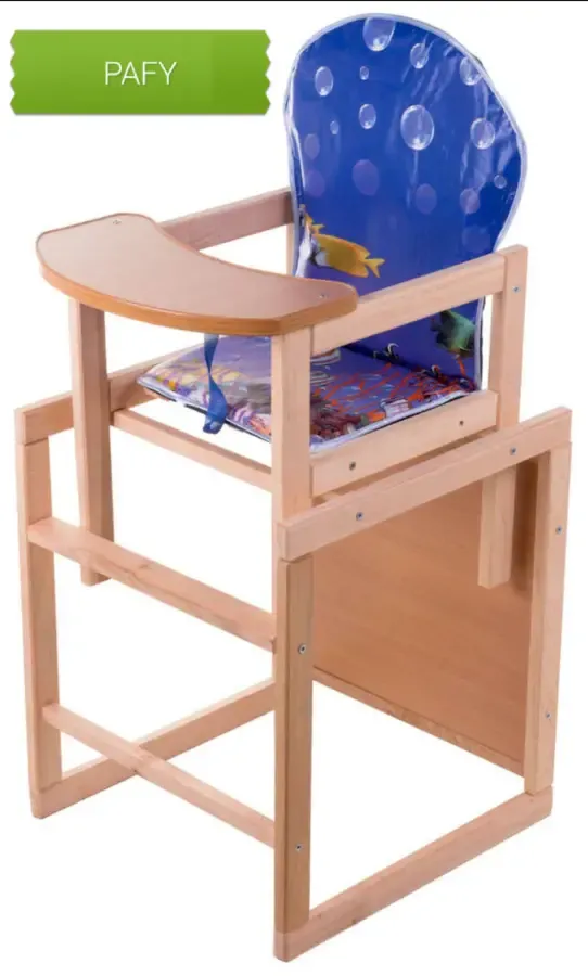 Стульчик для кормления Новые опускается спинка