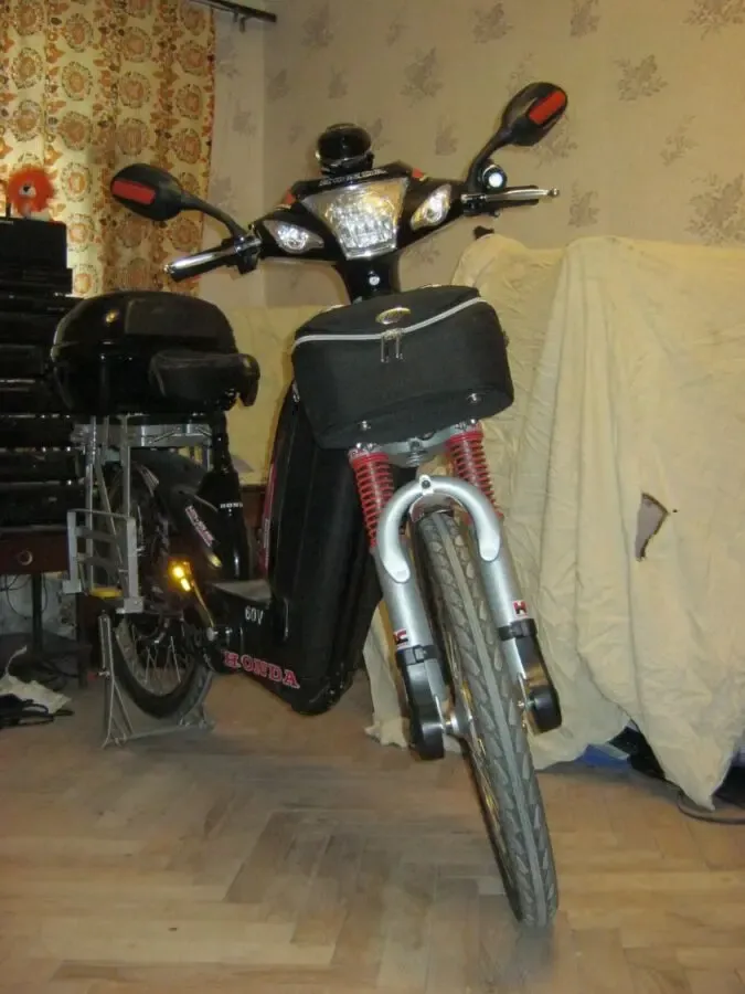 Мотор-колёса для переделки велосипеда или скутера в электро. 8