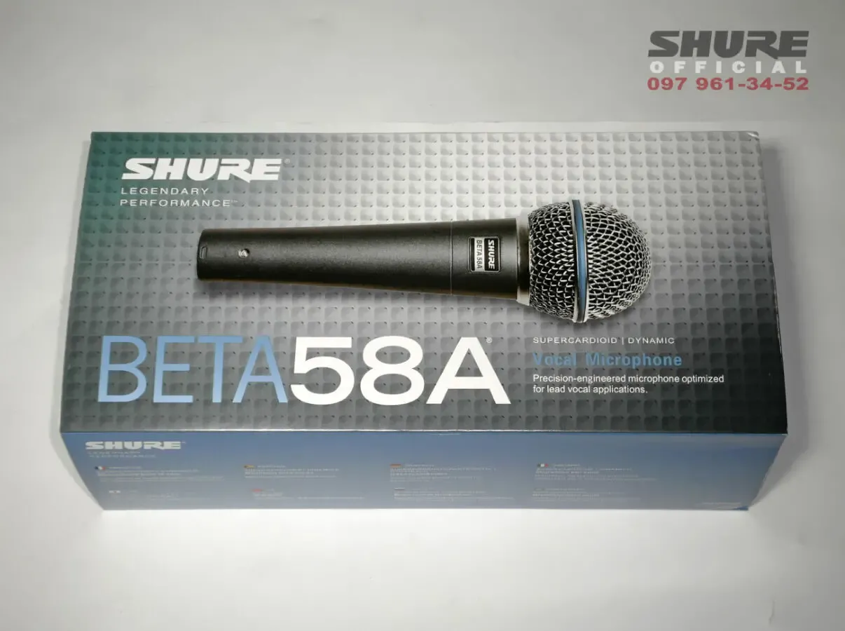 Микрофон Shure Beta 58A (Оригинал-Мексика,на гарантии!)  Вся Украина 6