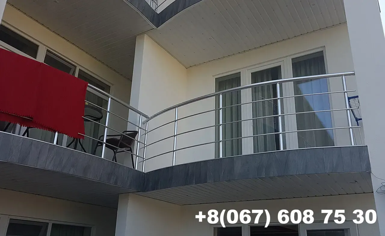 Перила балконные . Ограждения балконов и лоджий 5