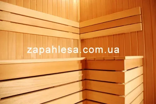 Лежак, брус, полиці для бані, сауни Тернопіль 4