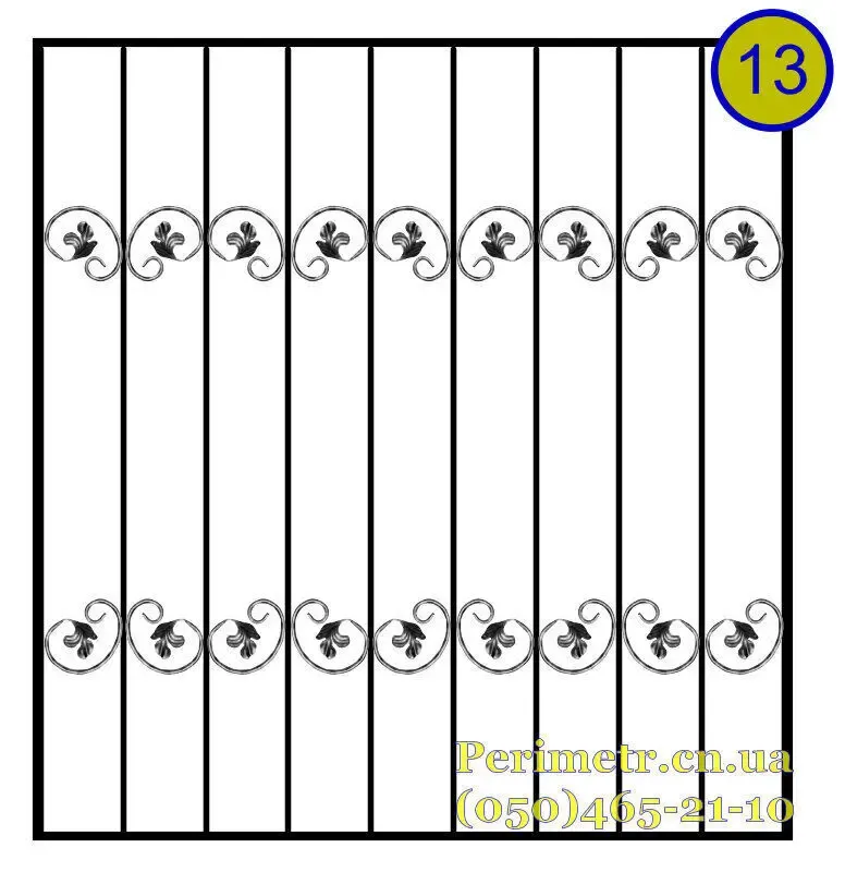 Решетки на окна в Чернигове 7