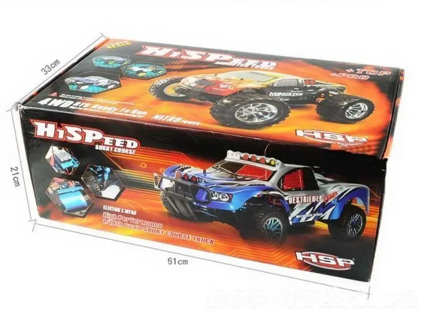 Радиоуправляемая модель Awd Hsp Rc Destrier 1:10 7