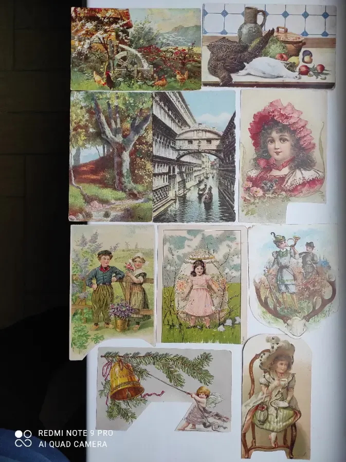 Продам старинные открытки: Германия, Италия, Финляндия, Россия. 5