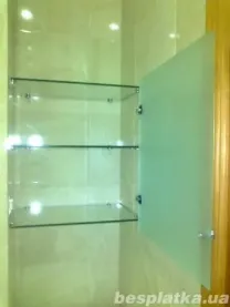 Изделия из стекла и зеркала для ванной и туалета