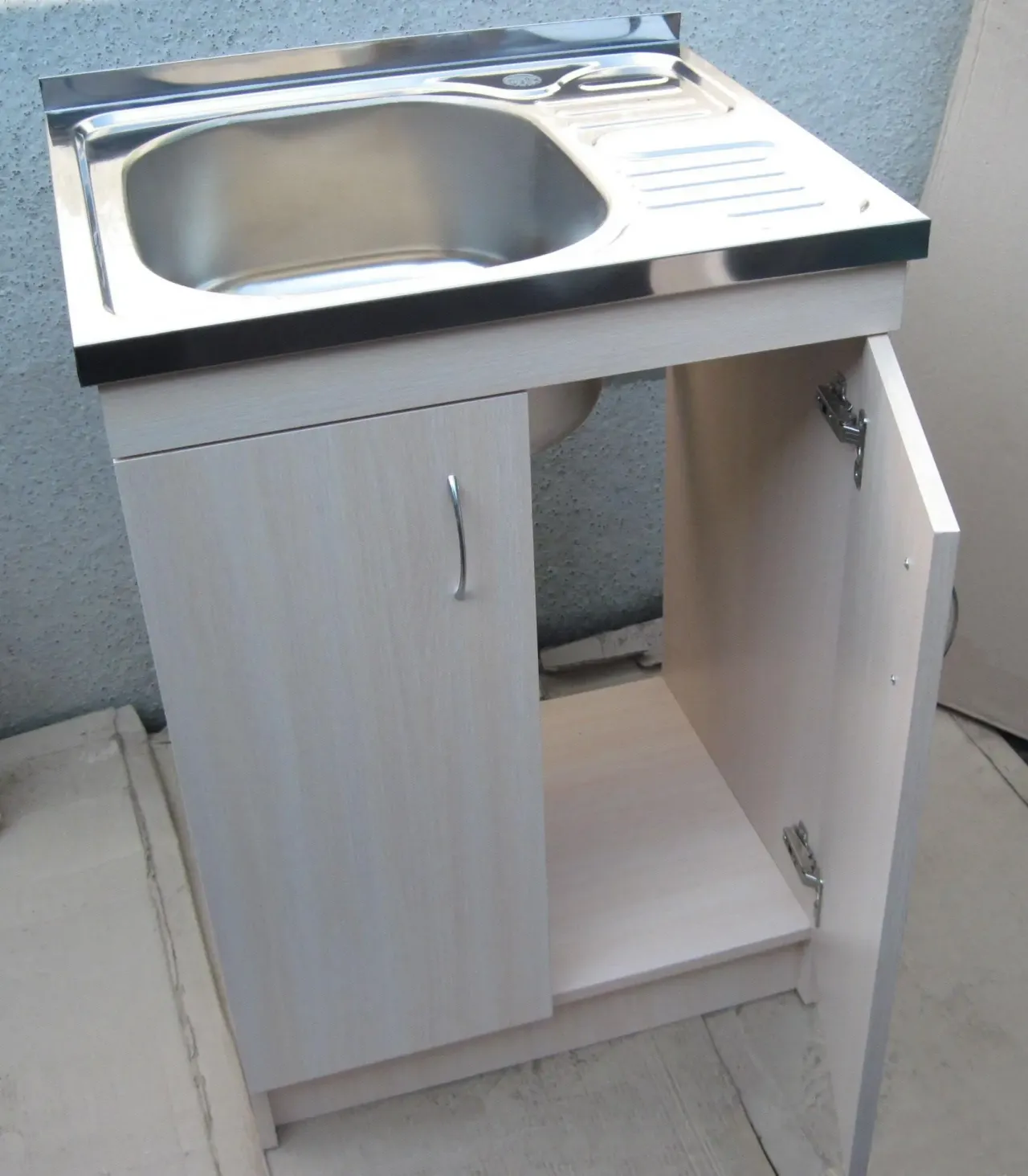 Мойка 60х50 с тумбой Самая глубокая 19 см 2