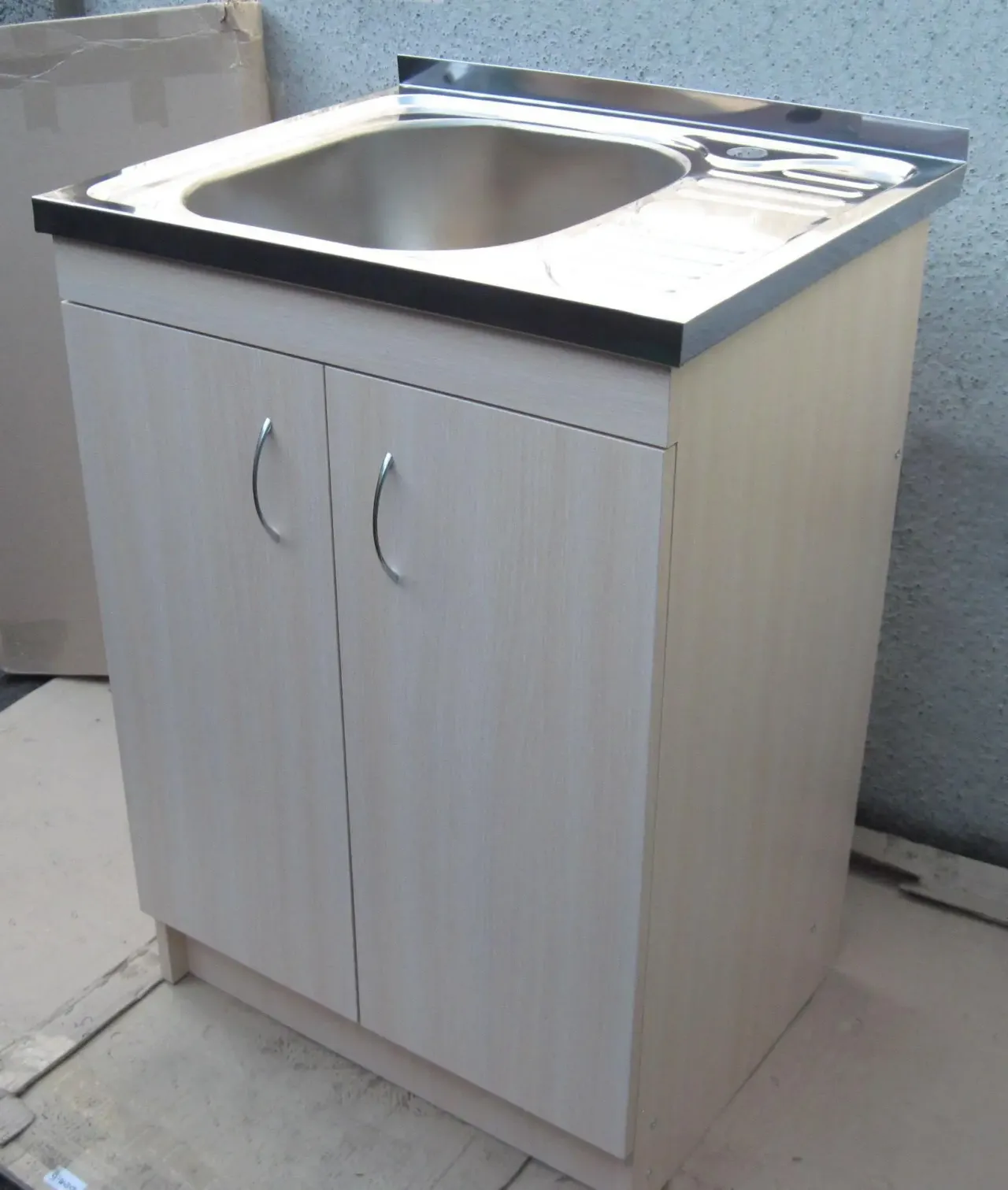 Мойка 60х50 с тумбой Самая глубокая 19 см 7