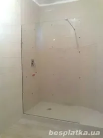 Душевые перегородки  и двери из прочного закаленного стекла