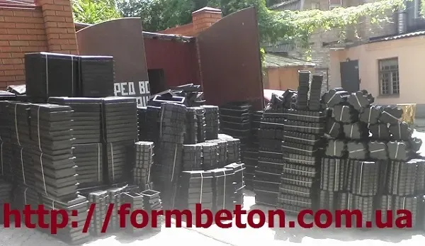 Формы для тротуарной плитки 2