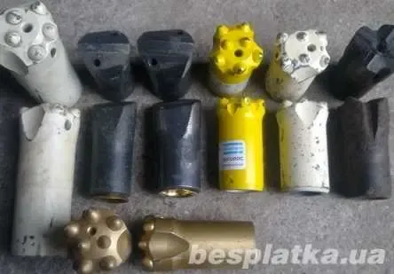 Коронки,пневмоударники  Д-90,Д-110,Д-130,СОР-44,54 2