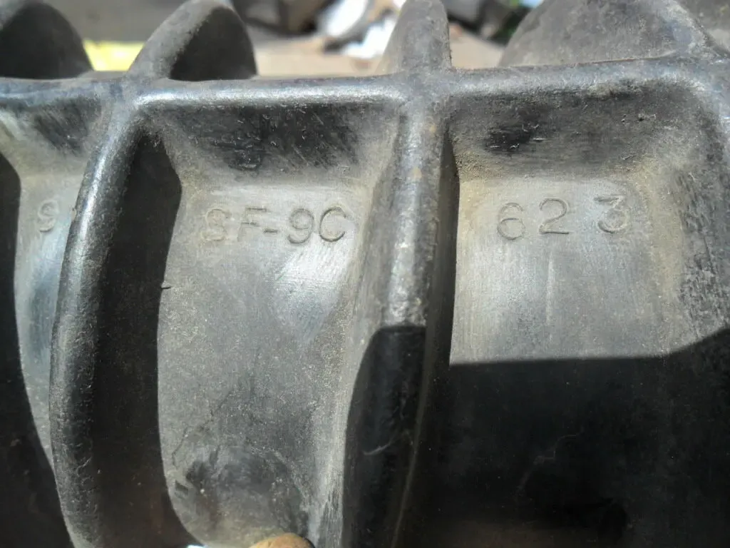 91SF9C623AB, Гофра инжектора 1.6i CVH, Форд Эскорт-Орион 9