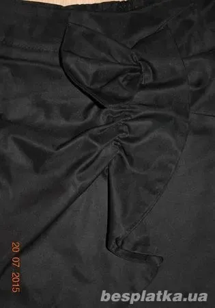 Продам б/у юбку для школы (Украина) чёрного цвета 3